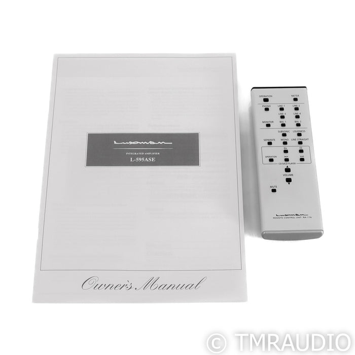Luxman L-595A Special Edition Stereo Integrated Amplifier; L595ASE; 95th Anniversary