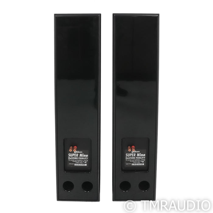 DeVore Gibbon Super 9 Floorstanding Speakers; Mink Pair