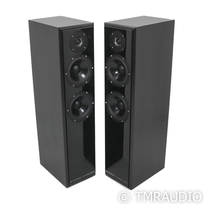 DeVore Gibbon Super 9 Floorstanding Speakers; Mink Pair