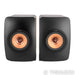 KEF LS50 Meta Bookshelf Speakers; Black Pair