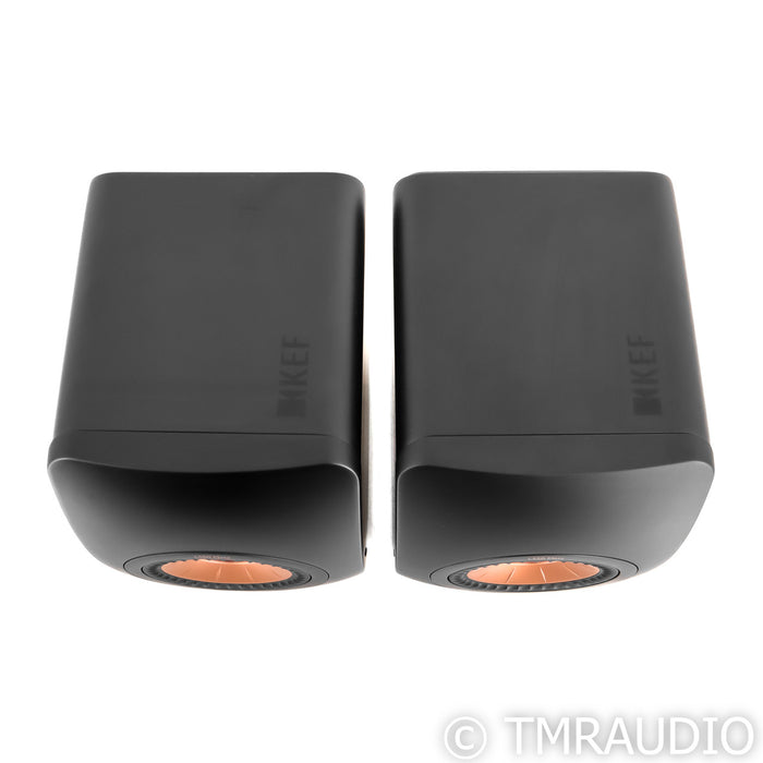 KEF LS50 Meta Bookshelf Speakers; Black Pair