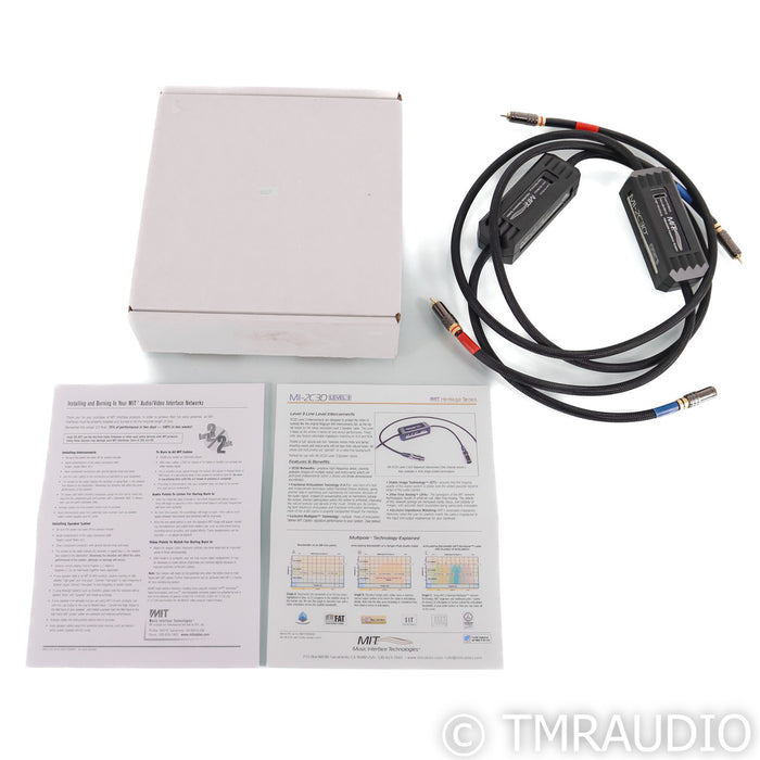 MIT MI-2C3D Level 3 RCA Cables; 1.5m Pair Interconnects