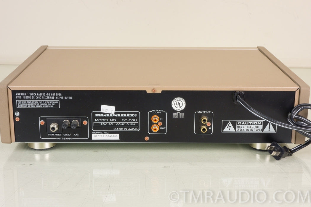 Marantz ST-50u ST50 Digital Synthesized Stereo AM / FM Tuner