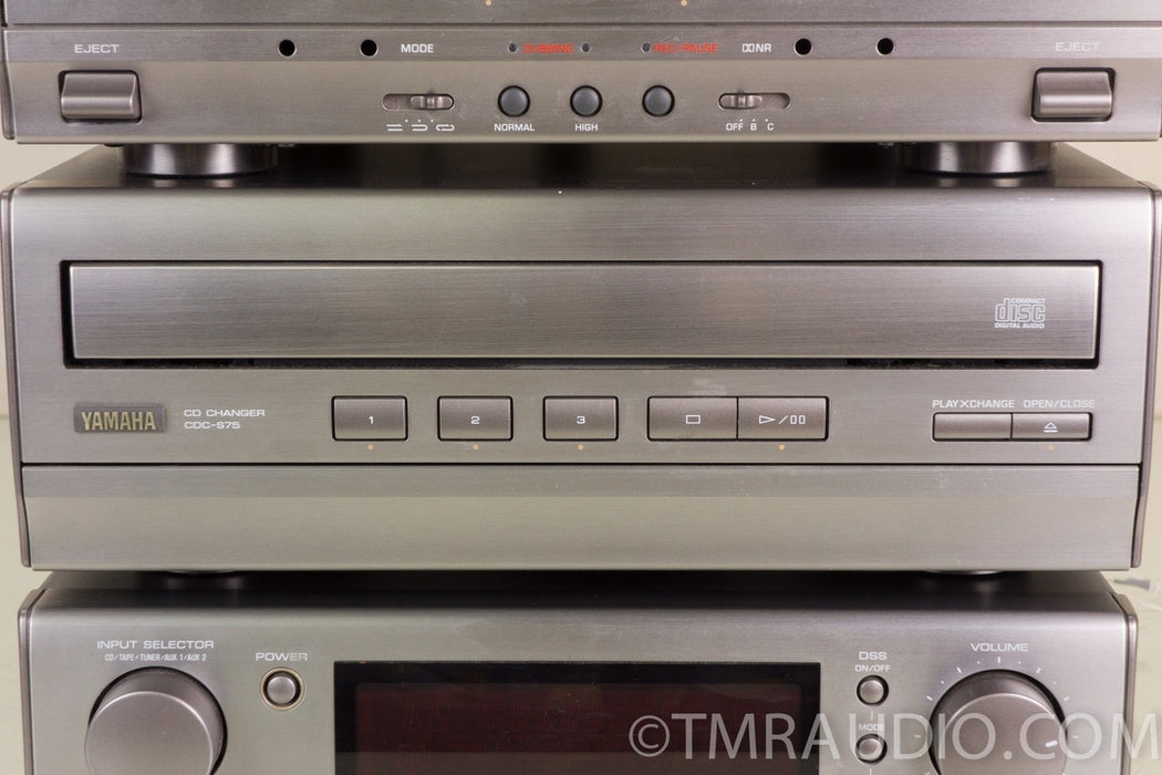 Yamaha CC-75 Executive Mini System / Shelf System - Receiver, CD, Tape