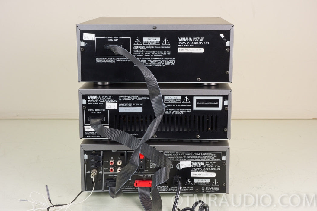 Yamaha CC-75 Executive Mini System / Shelf System - Receiver, CD, Tape