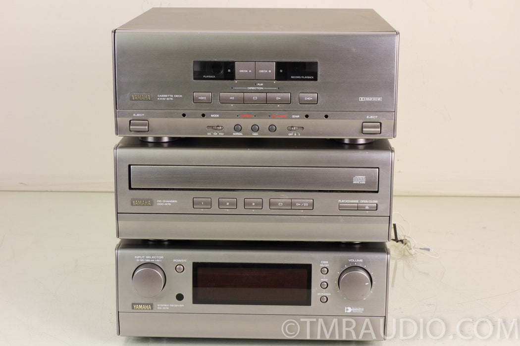 Yamaha CC-75 Executive Mini System / Shelf System - Receiver, CD, Tape