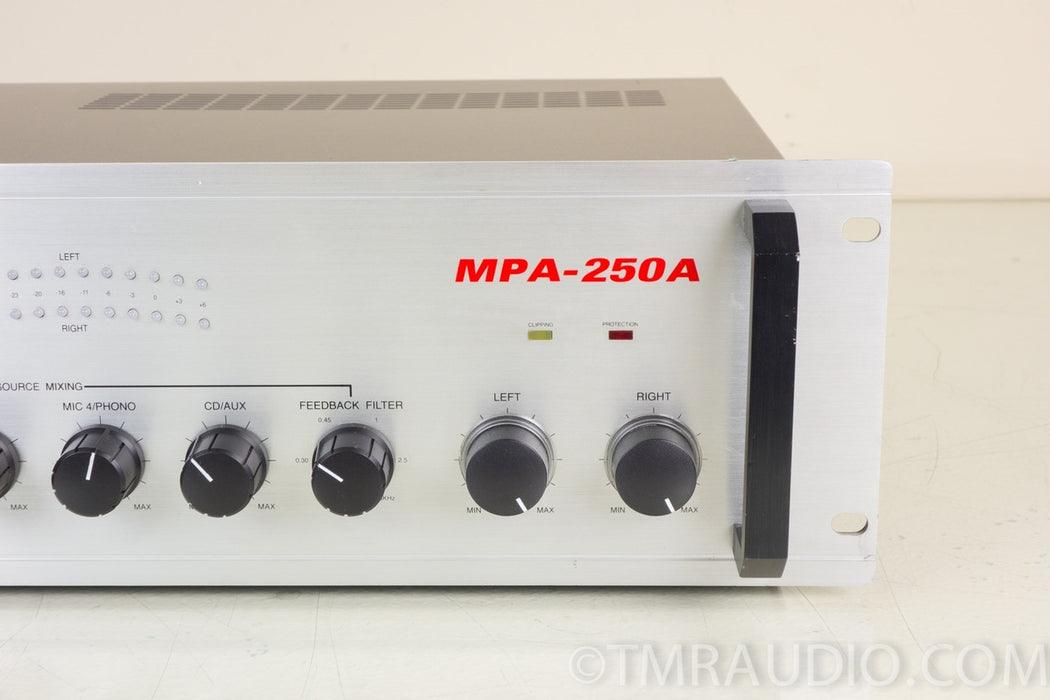 Radio Shack MPA-250A 250 Watt Stereo / Mono PA Integrated Amplifier