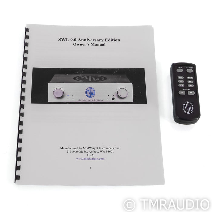 ModWright SWL 9.0 Anniversary Edition Tube Preamplifier; SWL9.0