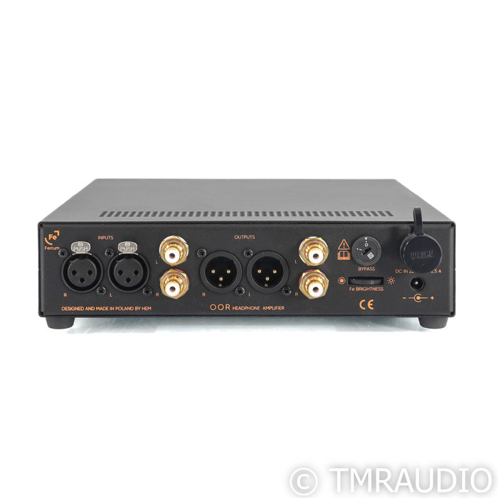 Ferrum Audio OOR Stereo Headphone Amplifier; w/ Hypsos PSU