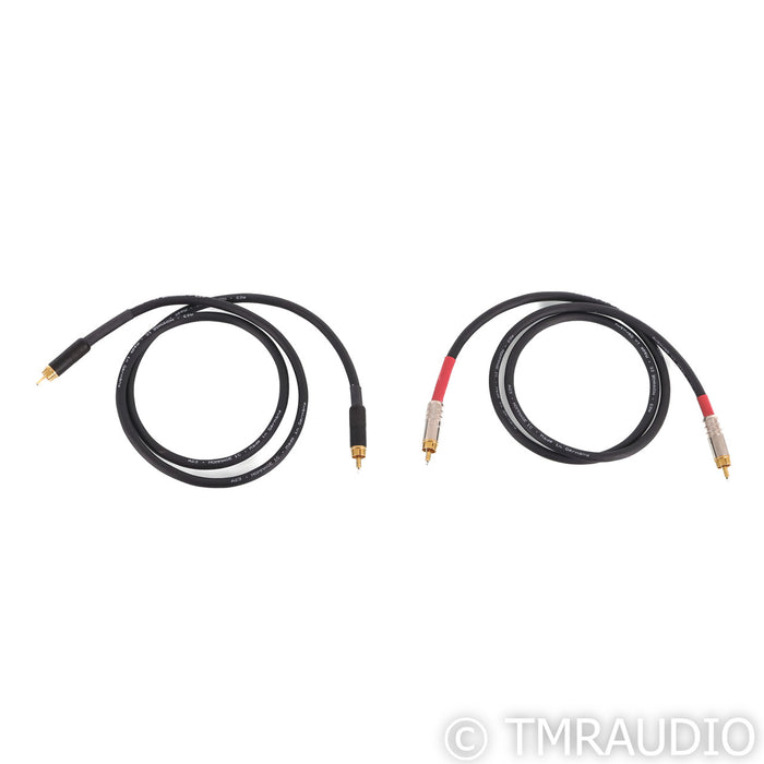 Auditorium23 A23 RCA Cable; 1m Pair Interconnects