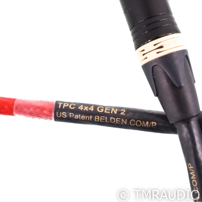 Belden Iconoclast TPC 4x4 XLR Cable; 5ft Pair Balanced Interconnects