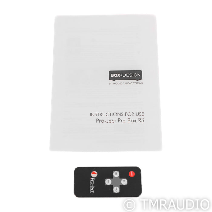 Pro-Ject Pre Box RS Stereo Tube Preamplifier