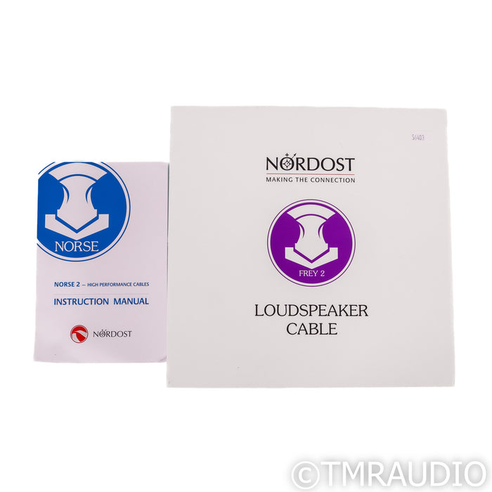 Nordost Frey 2 Speaker Cables; 4m Pair