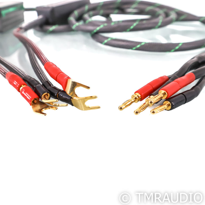 MIT AVt 2 Speaker Cable; 8ft Pair Banana to Spade