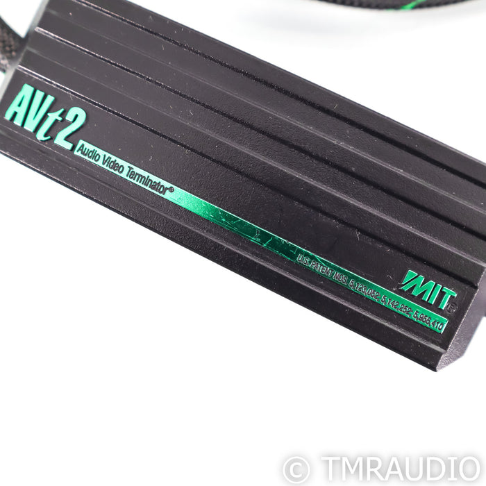 MIT AVt 2 Speaker Cable; 8ft Pair Banana to Spade