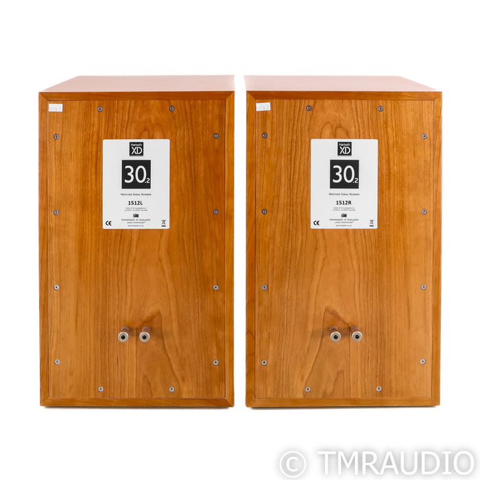 Harbeth 30.2 XD Bookshelf Speakers; Cherry Pair
