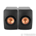 KEF LS50 Bookshelf Speakers; Black Pair