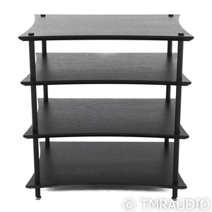 Quadraspire Q4 EVO 4 Shelf Isolation Rack; Black