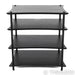 Quadraspire Q4 EVO 4 Shelf Isolation Rack; Black