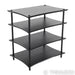 Quadraspire Q4 EVO 4 Shelf Isolation Rack; Black