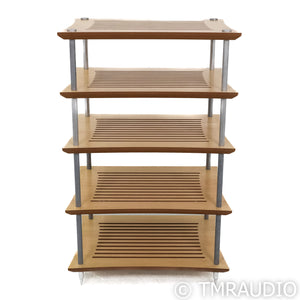Quadraspire SVT Performance 5 Shelf Rack; Natural Bamboo
