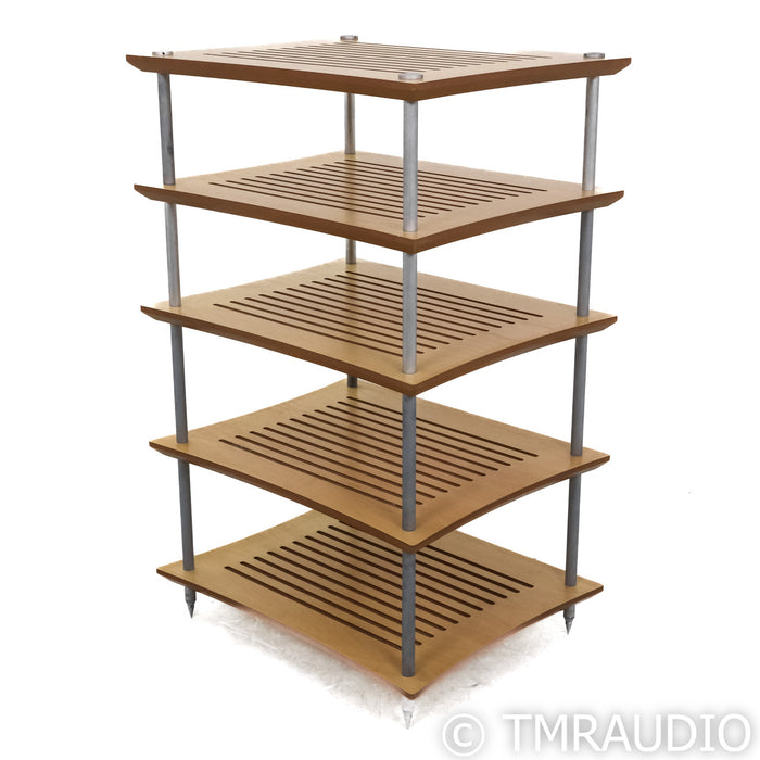 Quadraspire SVT Performance 5 Shelf Rack; Natural Bamboo