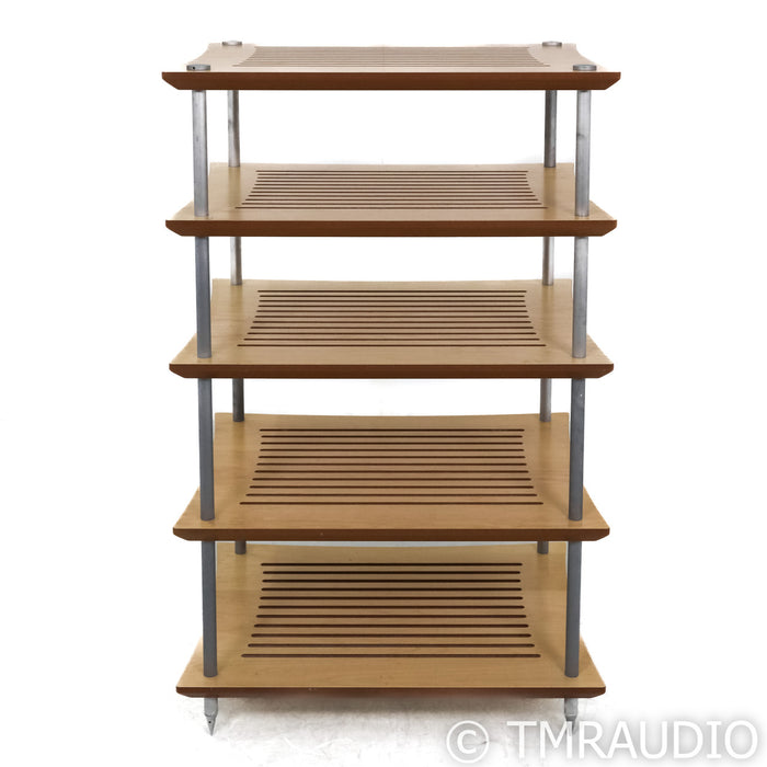Quadraspire SVT Performance 5 Shelf Rack; Natural Bamboo
