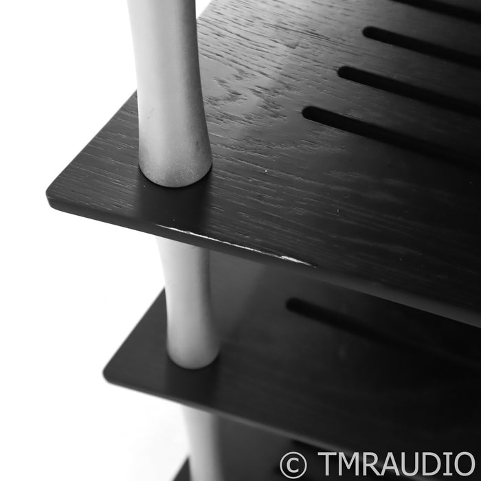 Quadraspire SVT 4 Shelf Isolation Rack; Black