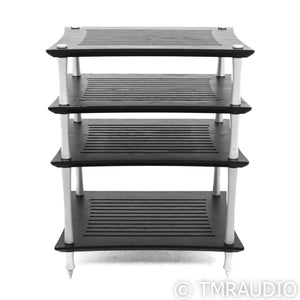 Quadraspire SVT 4 Shelf Isolation Rack; Black