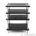 Quadraspire SVT 4 Shelf Isolation Rack; Black
