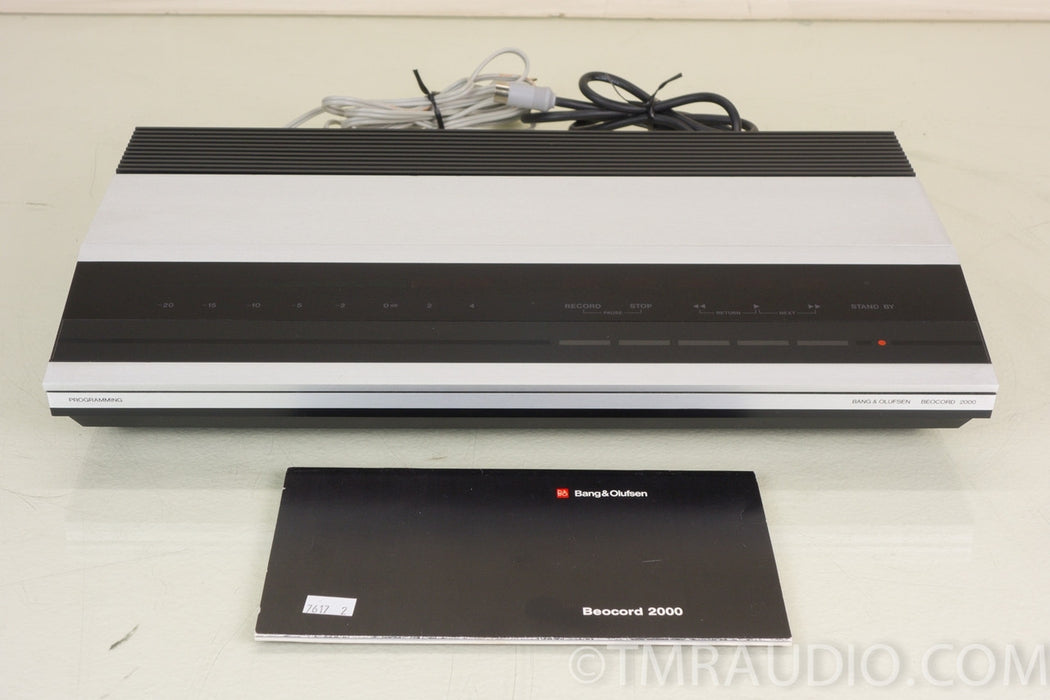 Bang & Olufsen Beocord 2000 Cassette Deck / Tape Recorder AS-IS