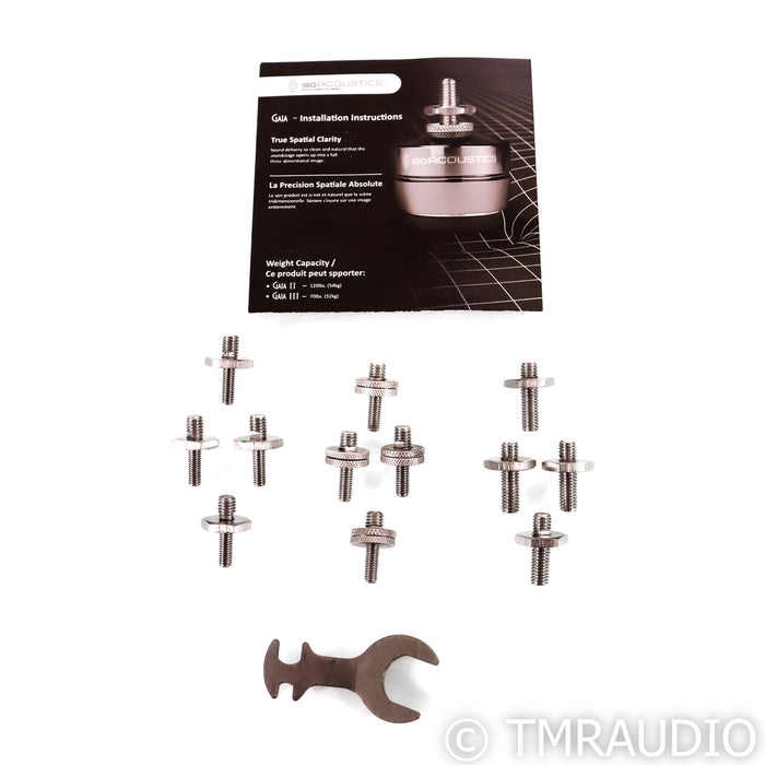 IsoAcoustics Gaia III Isolation Footers; Set of Four
