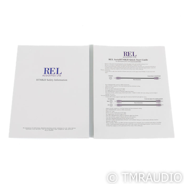 REL HT/1205 MKII 12" Powered Subwoofer; (Open Box)
