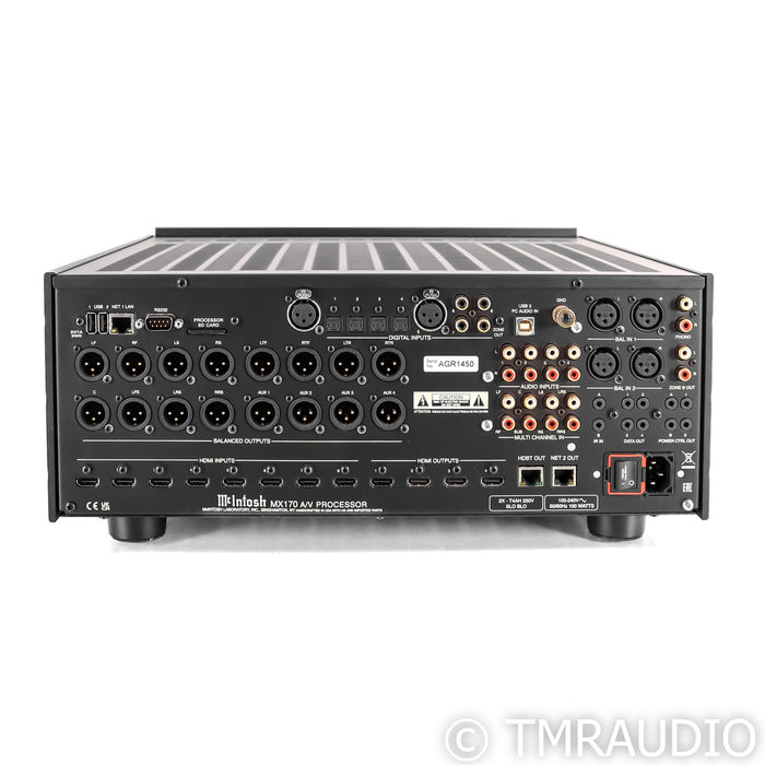McIntosh MX170 15.1 Channel Home Theater Processor; MX-170; 4K UHD; MM Phono