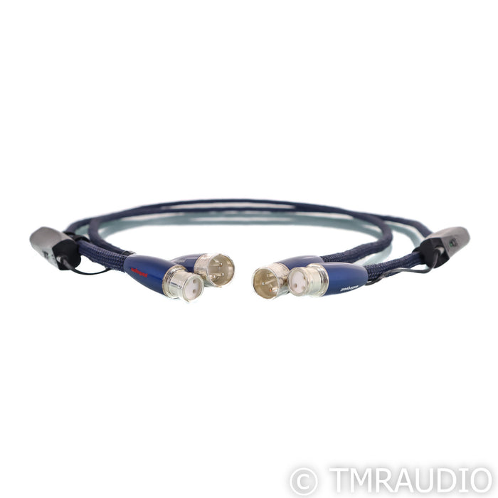 AudioQuest Water XLR Cables; 1.5m Pair Balanced Interconnects; 72v DBS