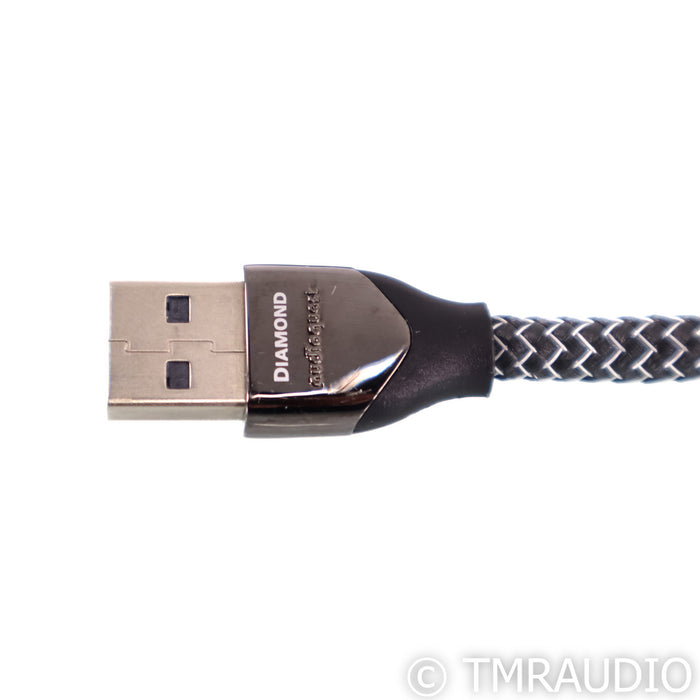 AudioQuest Diamond USB Cable; 1.5m Digital Interconnect; 72v DBS