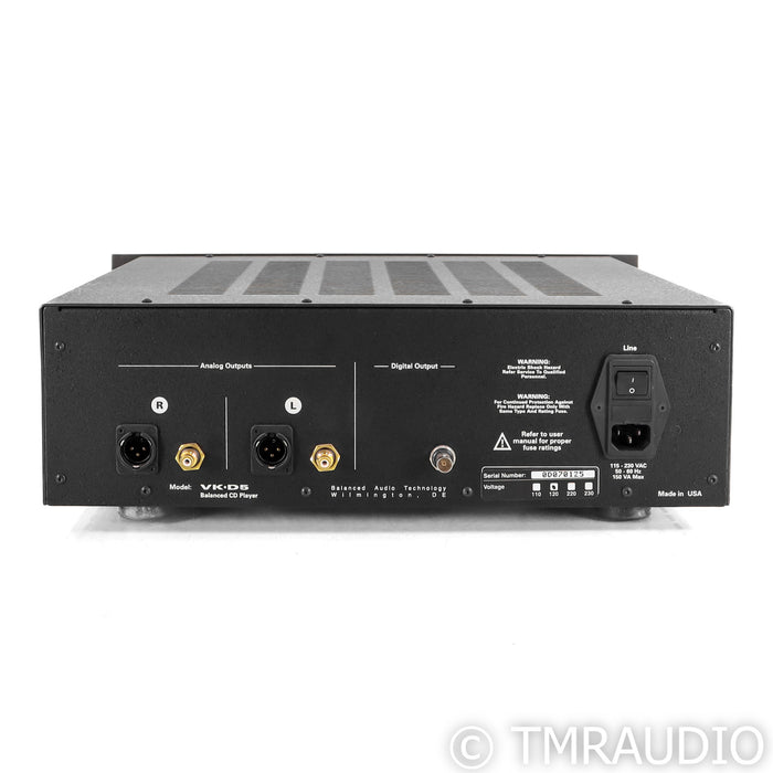 BAT VK-D5 CD Player; VKD5