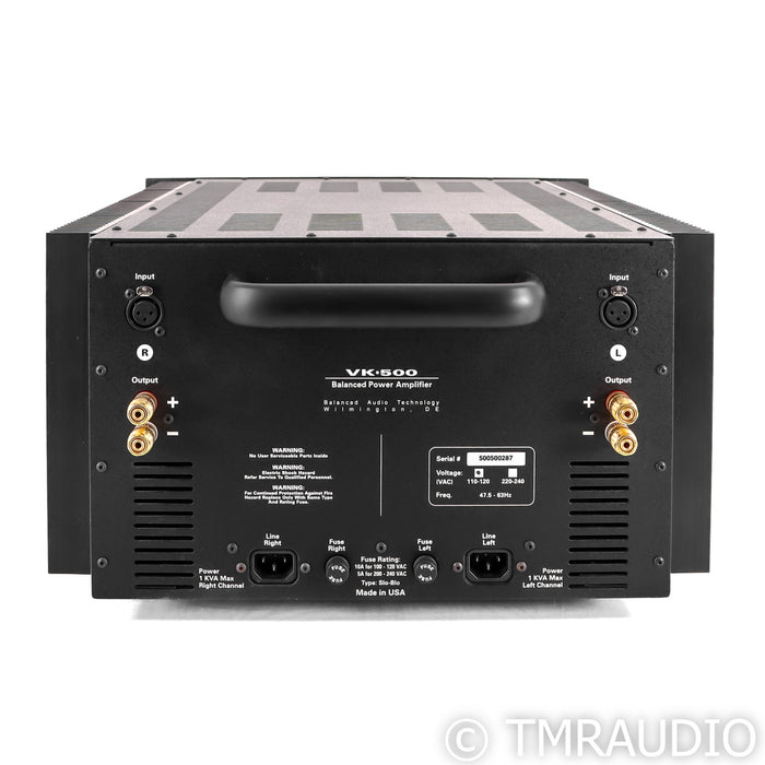 BAT VK-500 Dual Mono Power Amplifier