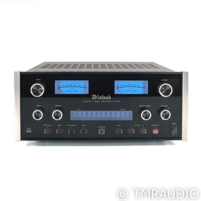 McIntosh C2200 Stereo Tube Preamplifier; C-2200; MM Phono