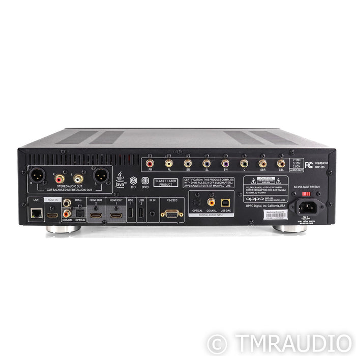Oppo BDP-105 Universal Disc Player; BDP105