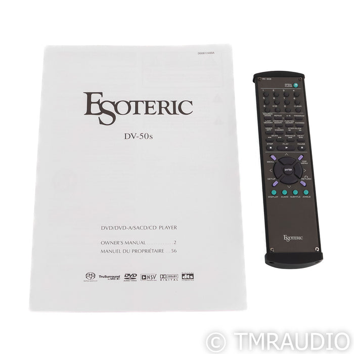 Esoteric DV-50s DVD / SACD / CD Player; DV50s