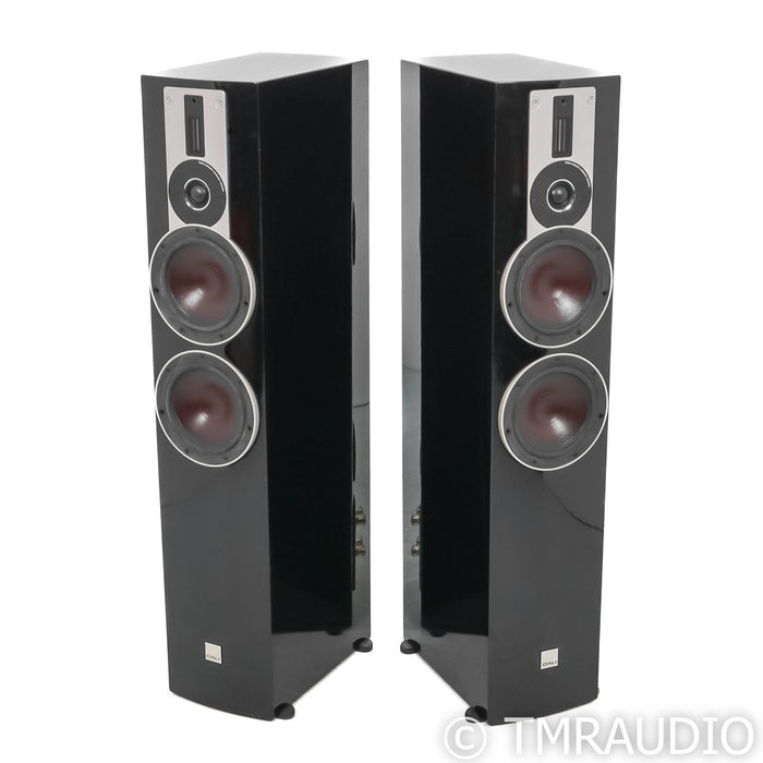 Dali Rubicon 6 Floorstanding Speakers; High Gloss Black Pair (Open Box)