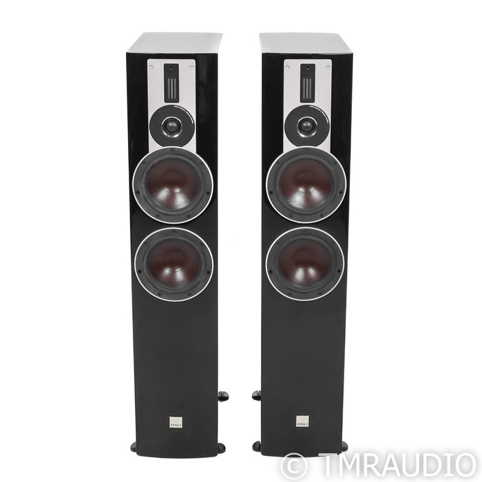 Dali Rubicon 6 Floorstanding Speakers; High Gloss Black Pair (Open Box)