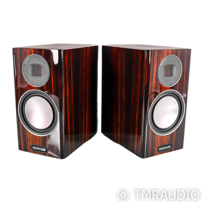 Monitor Audio Gold 100 Bookshelf Speakers; Piano Ebony Pair