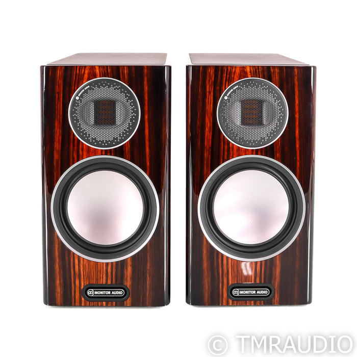 Monitor Audio Gold 100 Bookshelf Speakers; Piano Ebony Pair