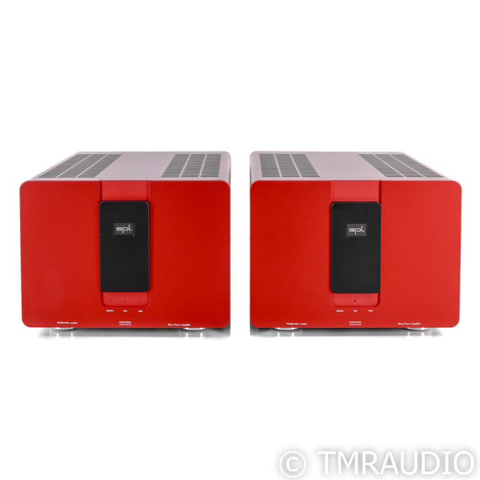 SPL Performer M1000 Mono Power Amplifier; Red Pair Monoblocks