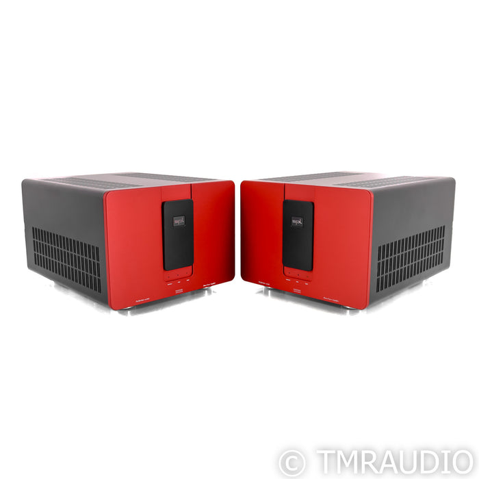 SPL Performer M1000 Mono Power Amplifier; Red Pair Monoblocks