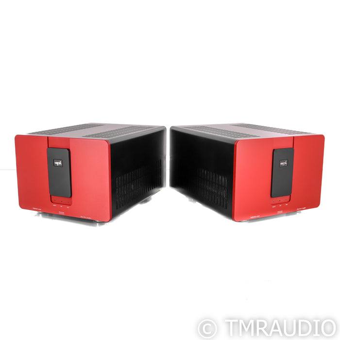 SPL Performer M1000 Mono Power Amplifier; Red Pair Monoblocks