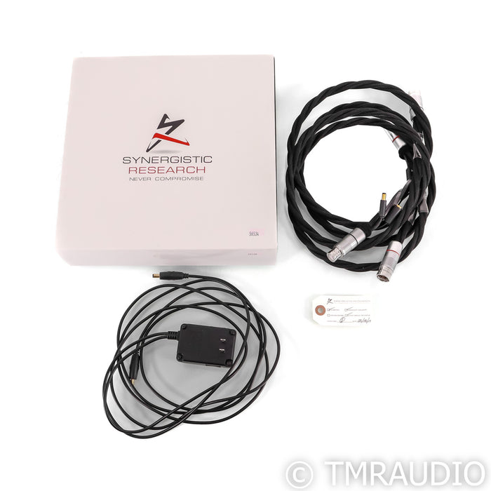 Synergistic Research Element Tungsten XLR Cables; 1.5m Pair Interconnects