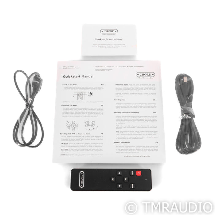 Chord Electronics Dave DAC / Headphone Amplifier